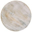 Pedestal Accent Table Elegant Round Top Table - Ivory