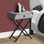 Accent Side Table, Storage Drawer, Stylish Design Contemporary & Modern