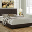 Bed, Upholstered, Transitional