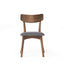 Mid Century Upholstered Dining Chairs (Set of 2)