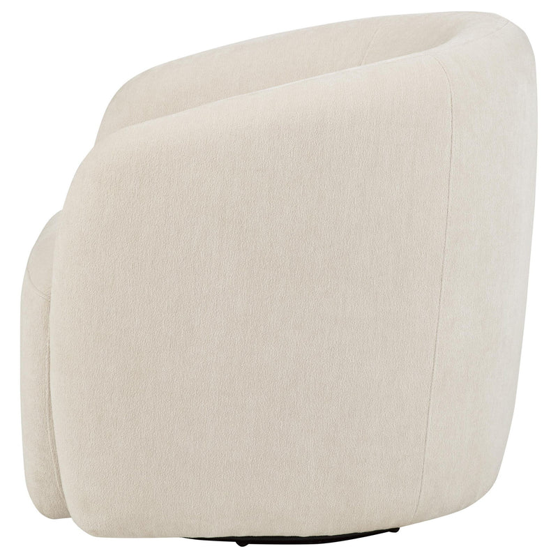Stanley - Swivel Accent Chair - Beige