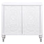 Angus - 2 Door Mandala Accent Cabinet - White