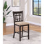 Lattice Back Counter Height Stools (Set of 2)