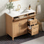 Bathroom Vanity With Sink, Soft Close Doors & Drawers - Wood