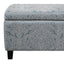 Indoor Storage Ottoman Bench With Hidden Storage - Pattern