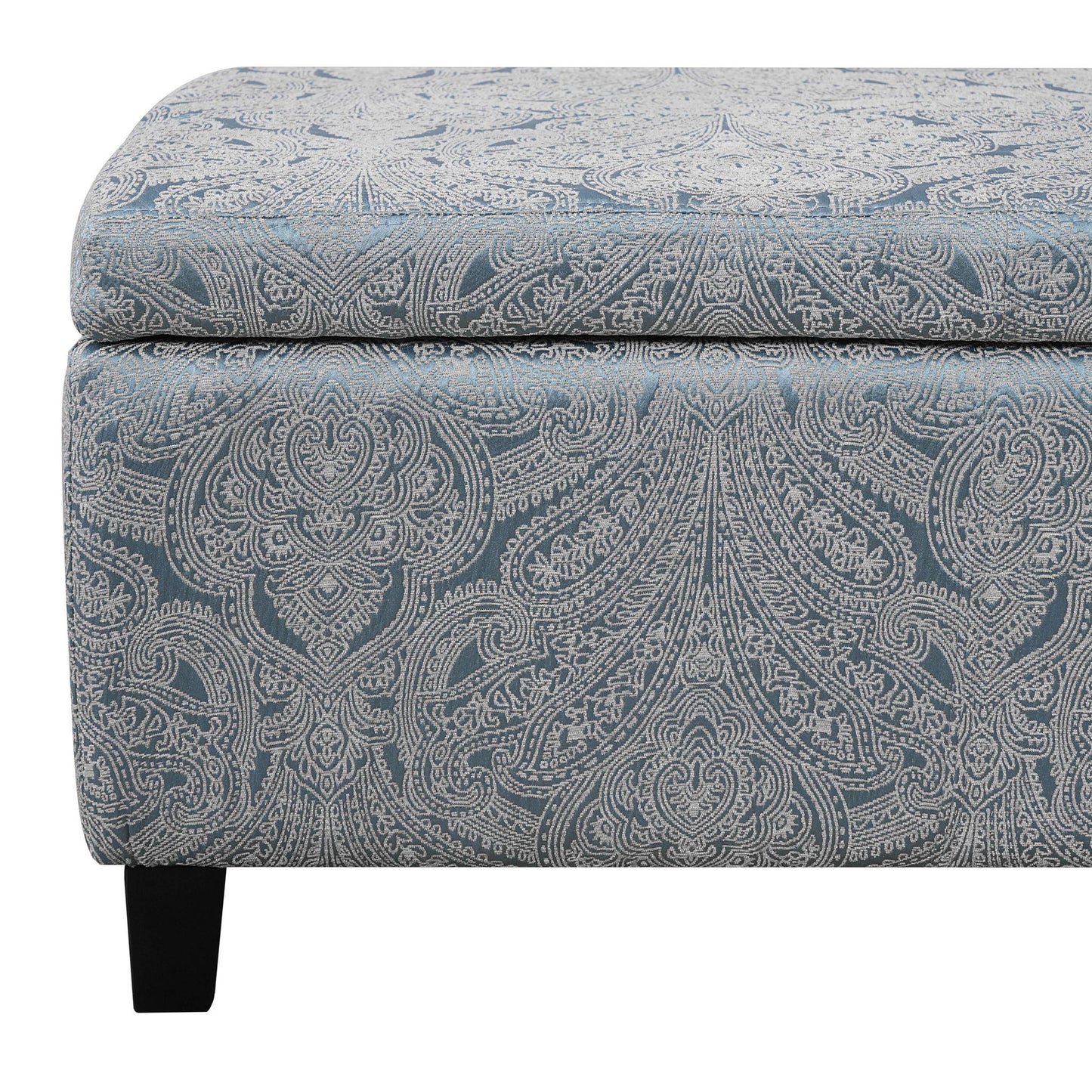 Indoor Storage Ottoman Bench With Hidden Storage - Pattern