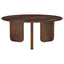 Columbo - 3 Piece Coffee And End Table Set With Round Tops - Brown