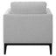 Saba - Upholstered Chair With Reversible Cushions - Gray