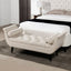 Alma - Tufted Flared Arm Entryway Bench