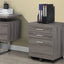 File Cabinet, Rolling Mobile, Storage Drawers, Printer Stand, Office, Contemporary & Modern