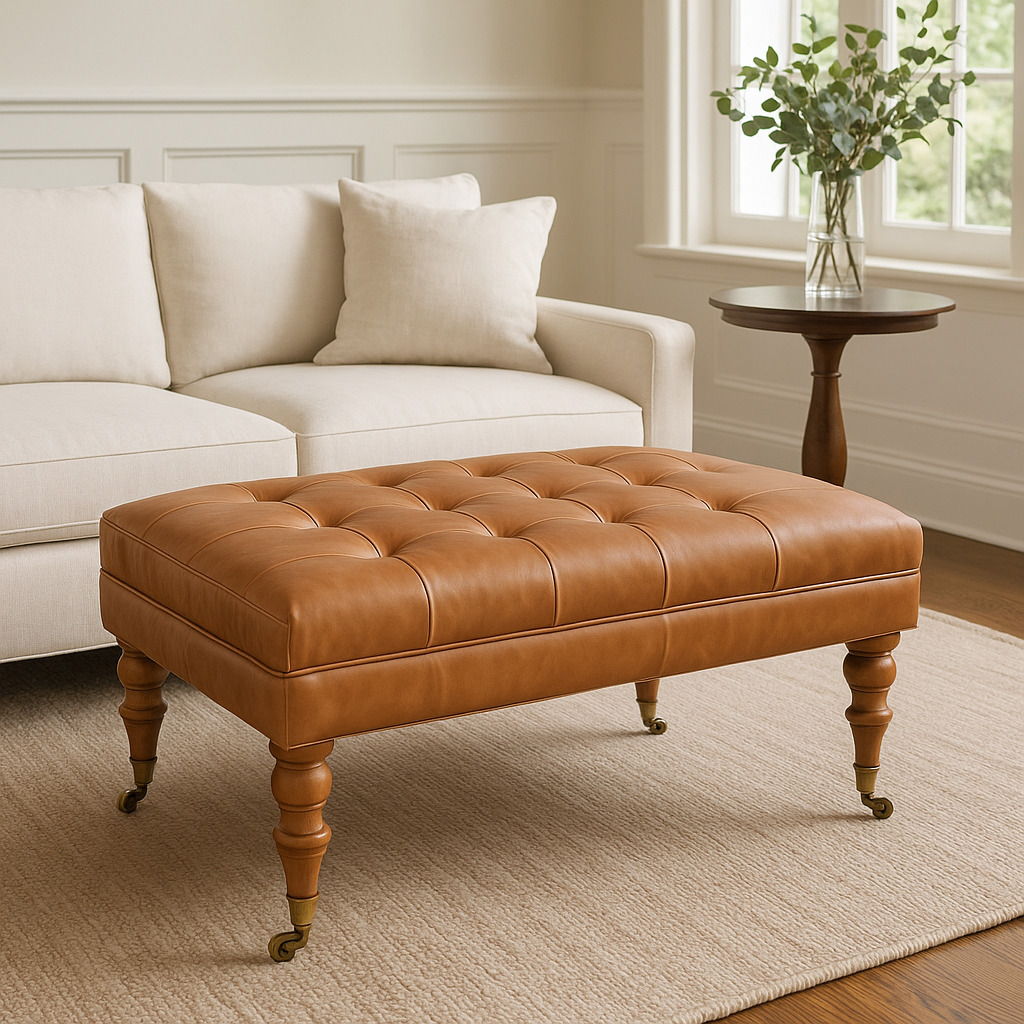 Buffalo - Ottoman With Castor Legs