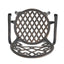 3 Piece Outdoor Aluminium Cast Bistro Set With Ice Bucket - Copper