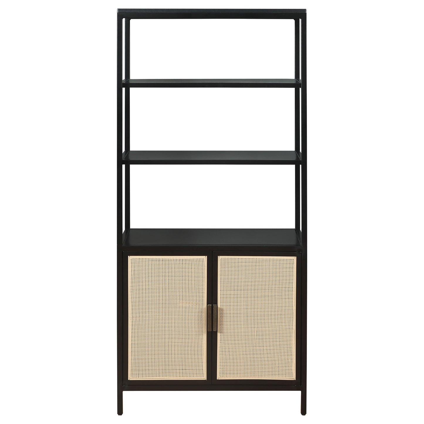 Kenneth - 3 Shelf Radio Weave Accent Cabinet