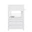 Loft Bed With Drawers With Desk And Shelves