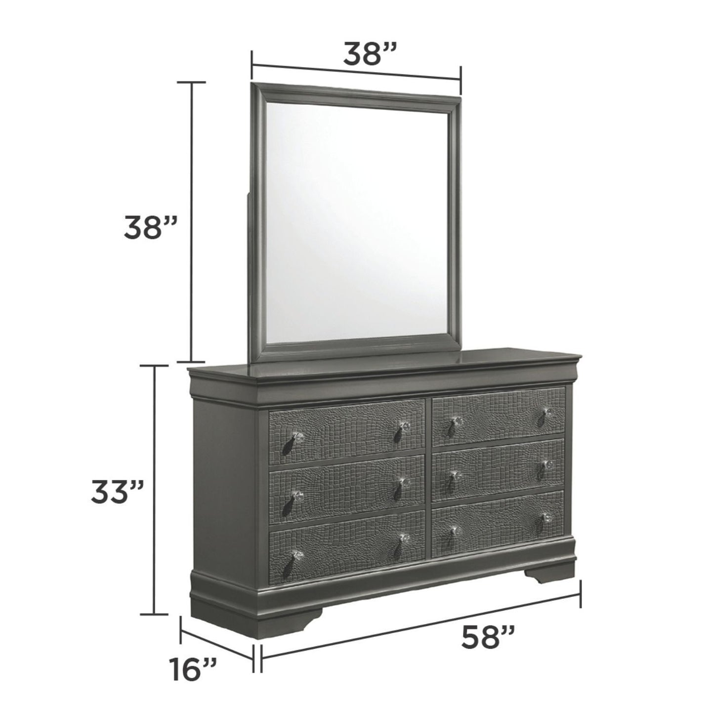 Blaze - Modern Bedroom Set With LED Headboard