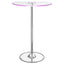 Indra - LED Bistro Table - Chrome