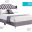 Upholstered Bed Transitional