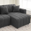 Jessica - Lamb Wool Sectional Sofa With Chaise