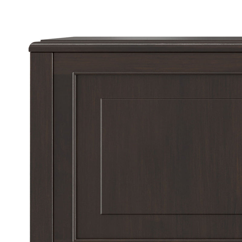Connaught - Large Storage Bench Trunk - Dark Brown