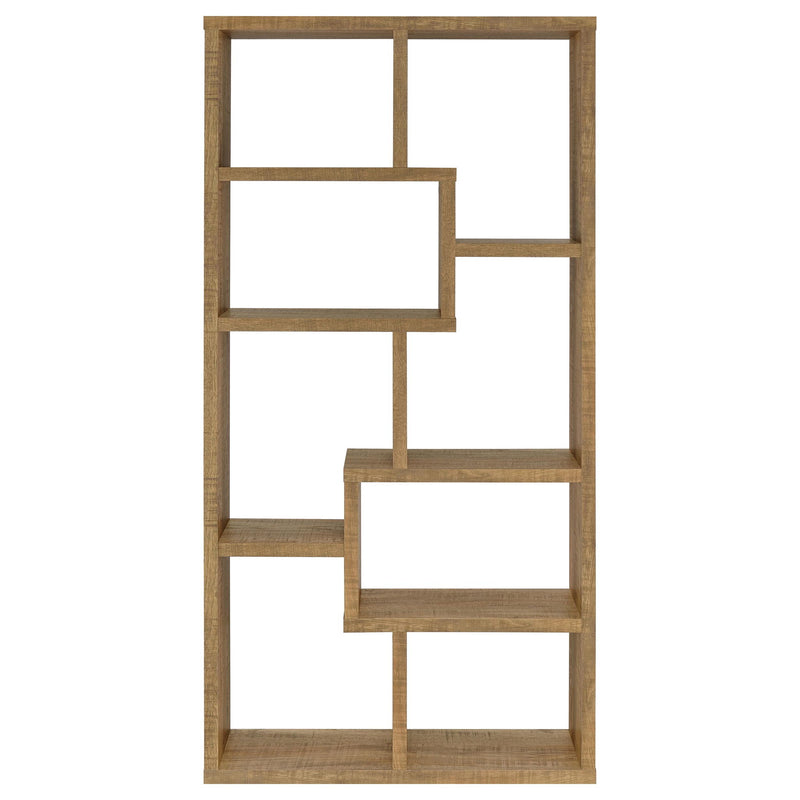 Currey - 6 Shelf Bookshelf - Mango Color