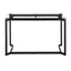 Masters - Modern Office Desk - Black / Clear