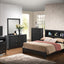 Bed With Transitional Design Stylish