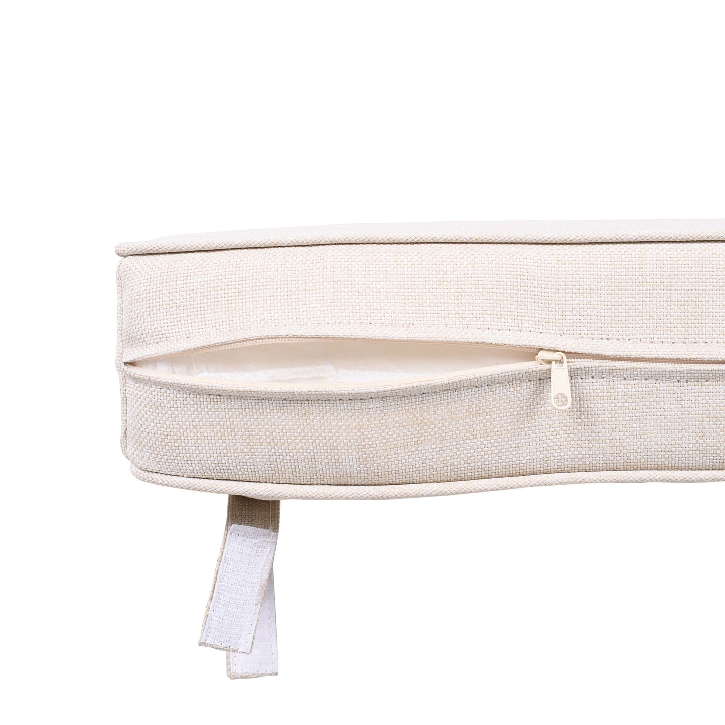 Outdoor Club Chair With Wicker Armrest