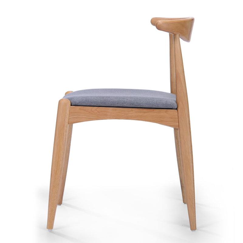 Elegant Dining Chairs With Ergonomic Backrest & Comfort Cushions (Set of 2)
