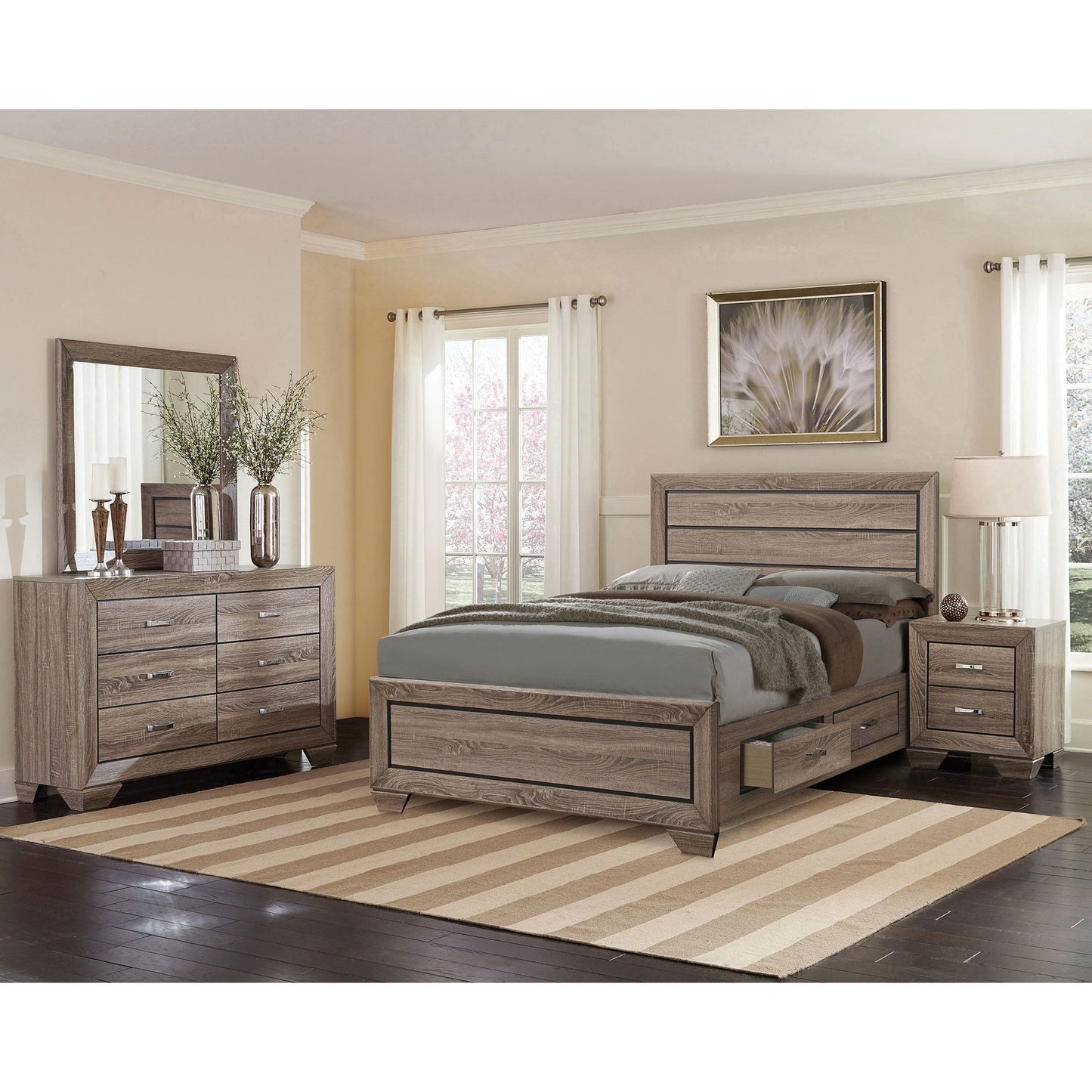 Oatfield - Panel Bed