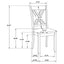 Ebers - 7 Dining Set With 2 Tone Upholstered Chairs - Vanilla White