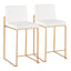 Fuji - Contemporary High Back Stylish Counter Stool