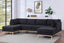 Hallie - Wide Sherpa Double Chaise U-Shape Sectional Sofa
