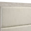 Strout - Queen Panel Bed With Upholstered Headboard - Rustic