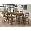 Amarillo - Rectangular Counter Height Dining Table - Rustic Brown