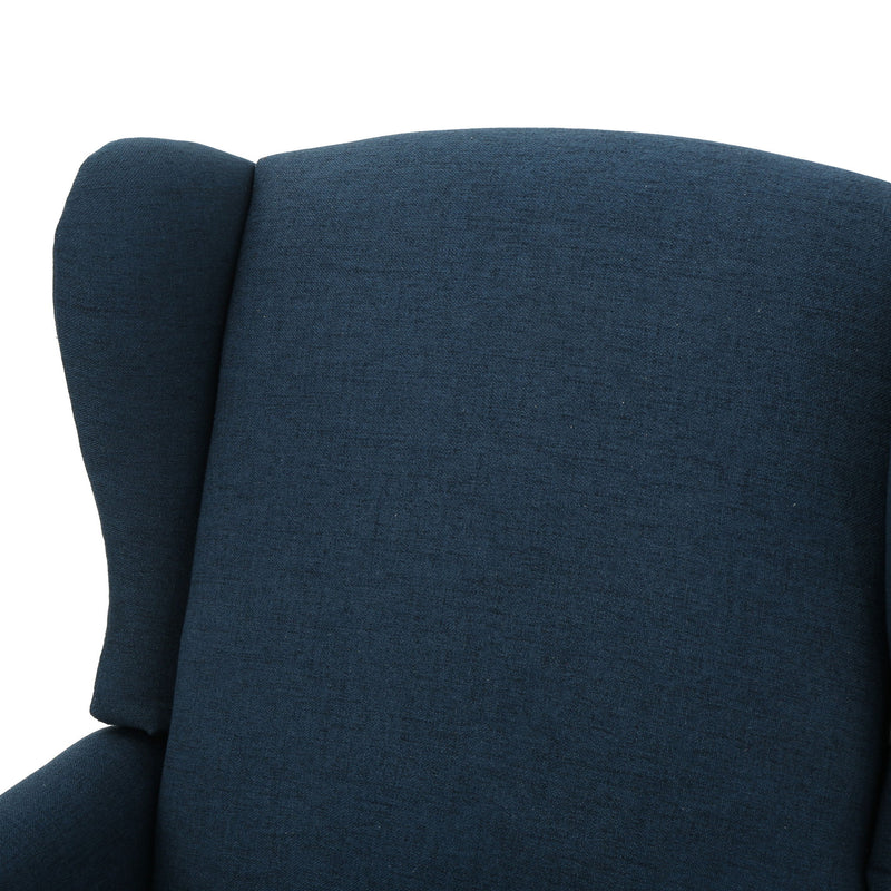 Westeros Wing Back Fabric Upholstered Recliner