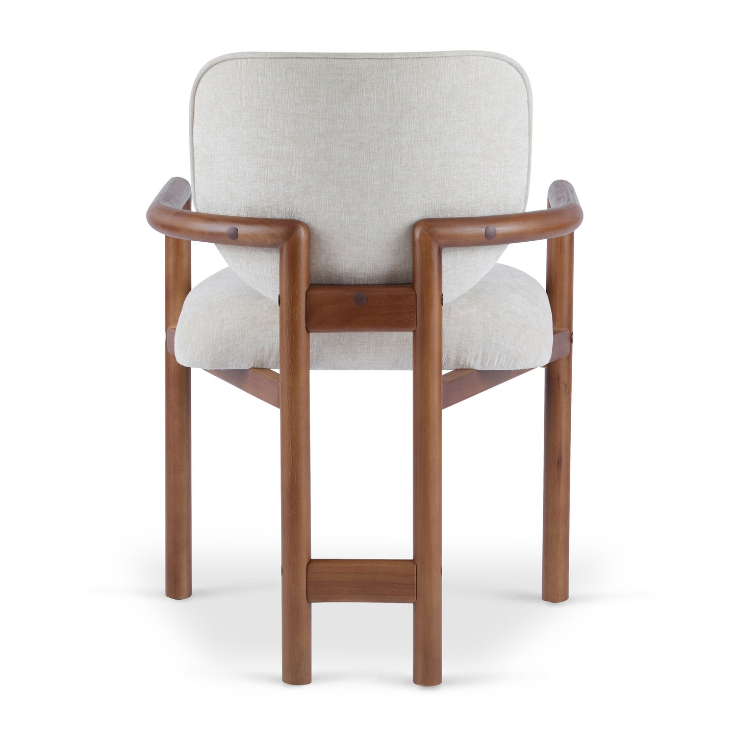 Upholstered Arm Dining Chairs (Set of 2)
