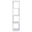 4 Tier Bookcase With Accents