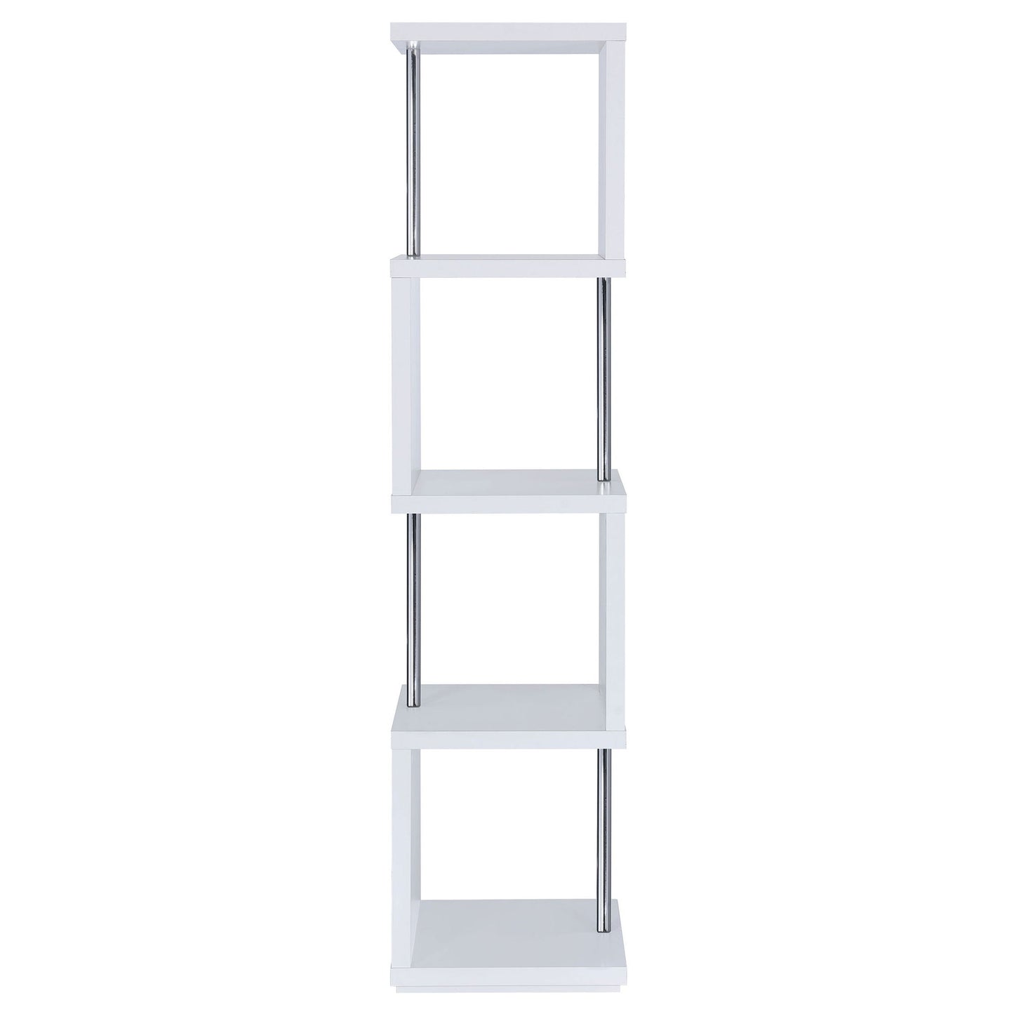 4 Tier Bookcase With Accents