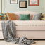 Upholstered Daybed With Light And Trundle