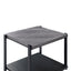 Linea - 3 Piece Occasional Set (1 Coffee & 2 End Tables) - Dark Gray
