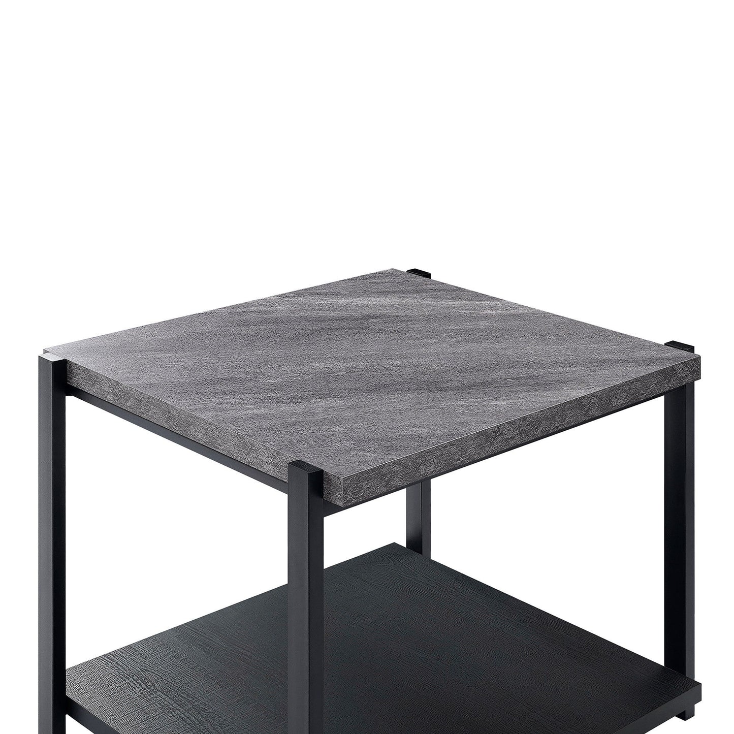 Linea - 3 Piece Occasional Set (1 Coffee & 2 End Tables) - Dark Gray