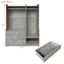 Open Wardrobe Storage For Bedroom