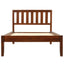 Platform Bed With Headboard, Footboard, Slat Support