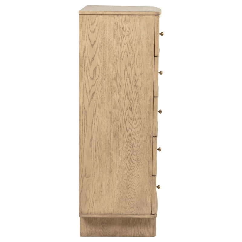 Kimpton - 5 Drawer Bedroom Chest - Beige