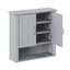 Multi Functional Wall Mounted Cabinet With Adjustable Shelves For Bathroom