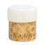 Nebula - Round Upholstered Ottoman - White