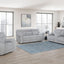 Chablis - Reclining Sofa - Mist Gray