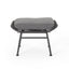 Outdoor Modern Boho Wicker Ottoman With Cushions (Set of 2)