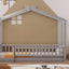 Bed House Bed Frame With Fence