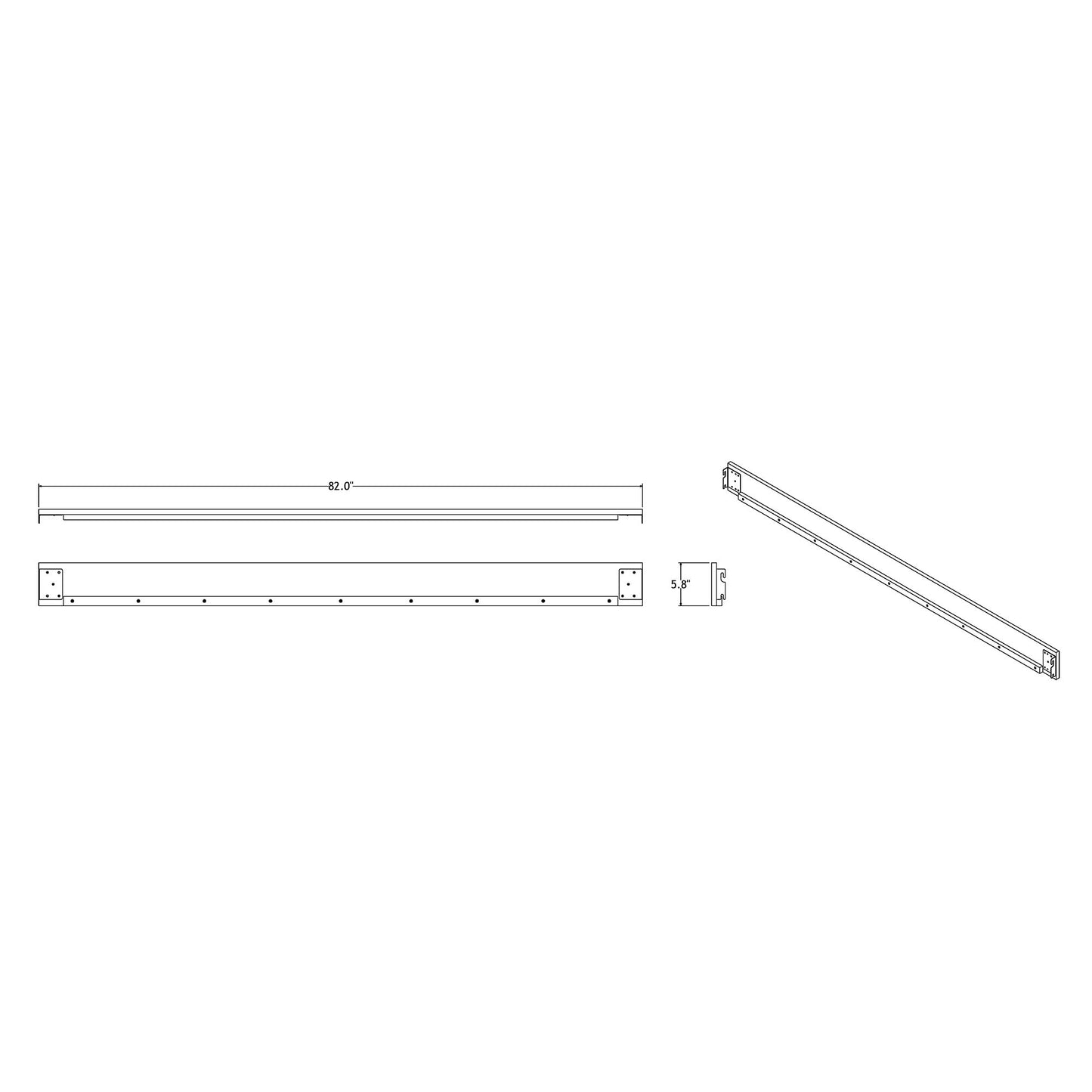 Adelaide - 5 Pieces With LED Set